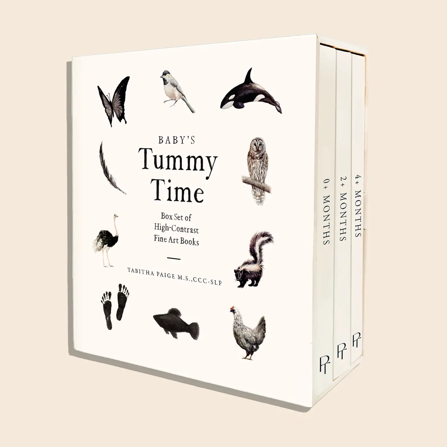 baby's tummy time book set