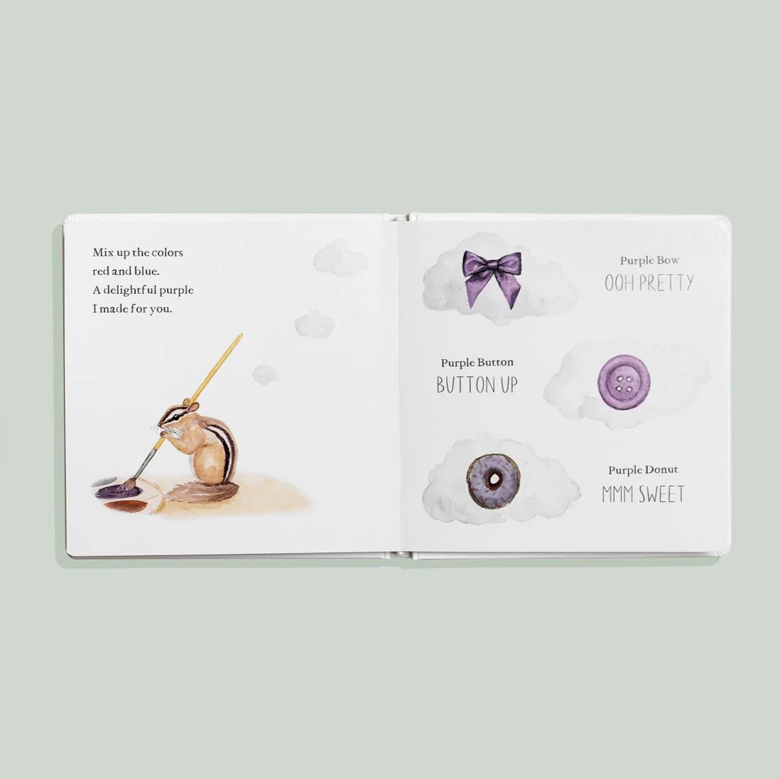 wishy washy: a book of first words and colors