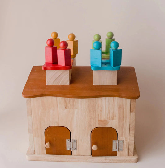 wooden sorting cottage & play house