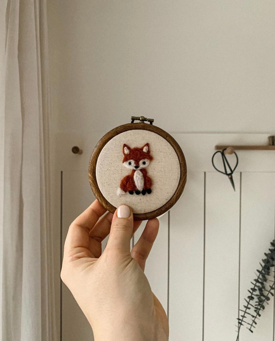 hand felt embroidery