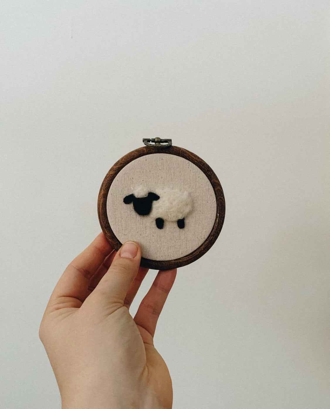 hand felt embroidery
