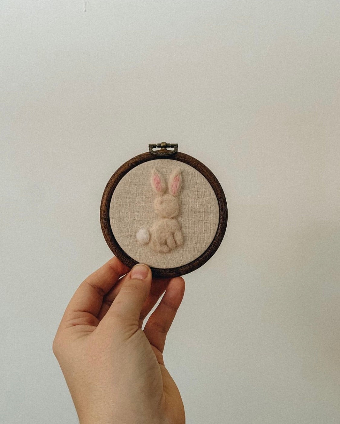 hand felt embroidery