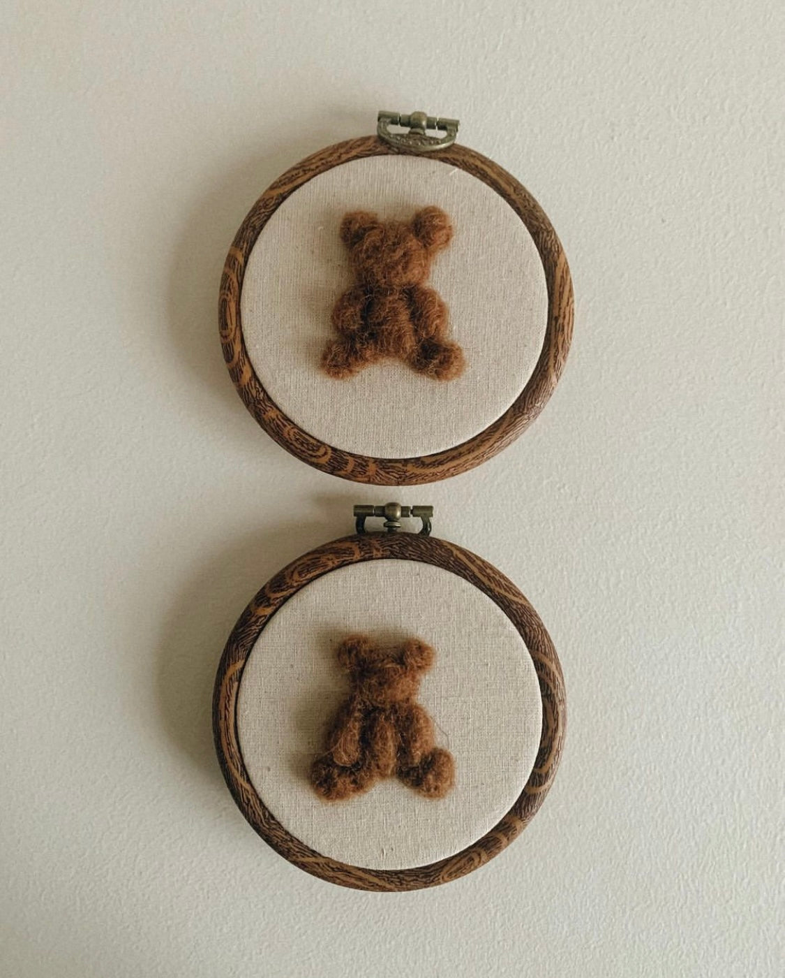 hand felt embroidery