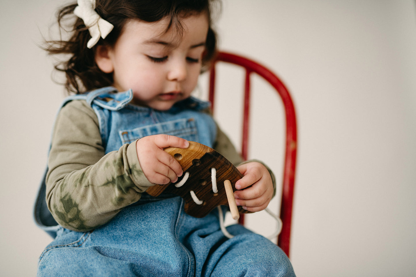 wooden lacing toys