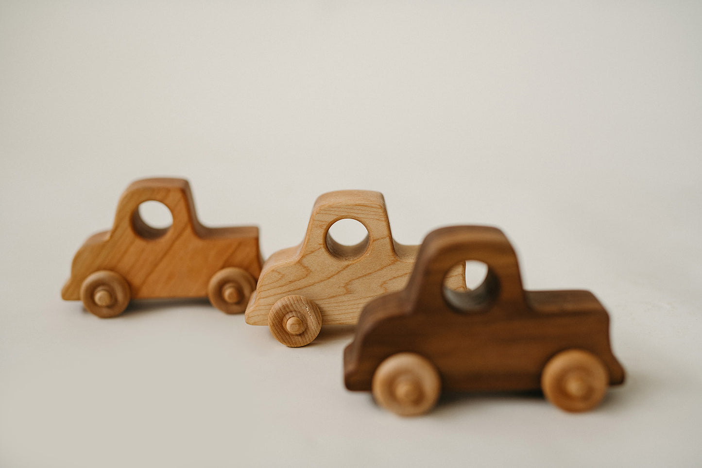 wooden thick truck