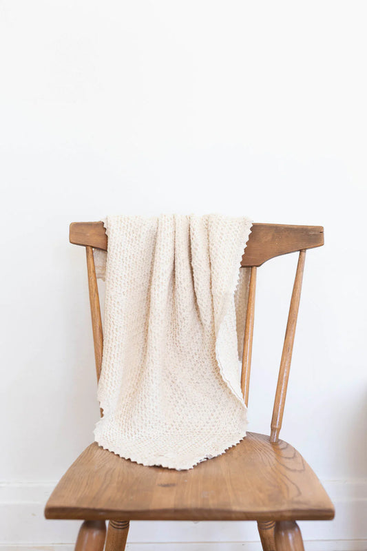 cozy waffle blanket